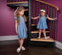 Ra & Da Denim Dress in Short Sleeves